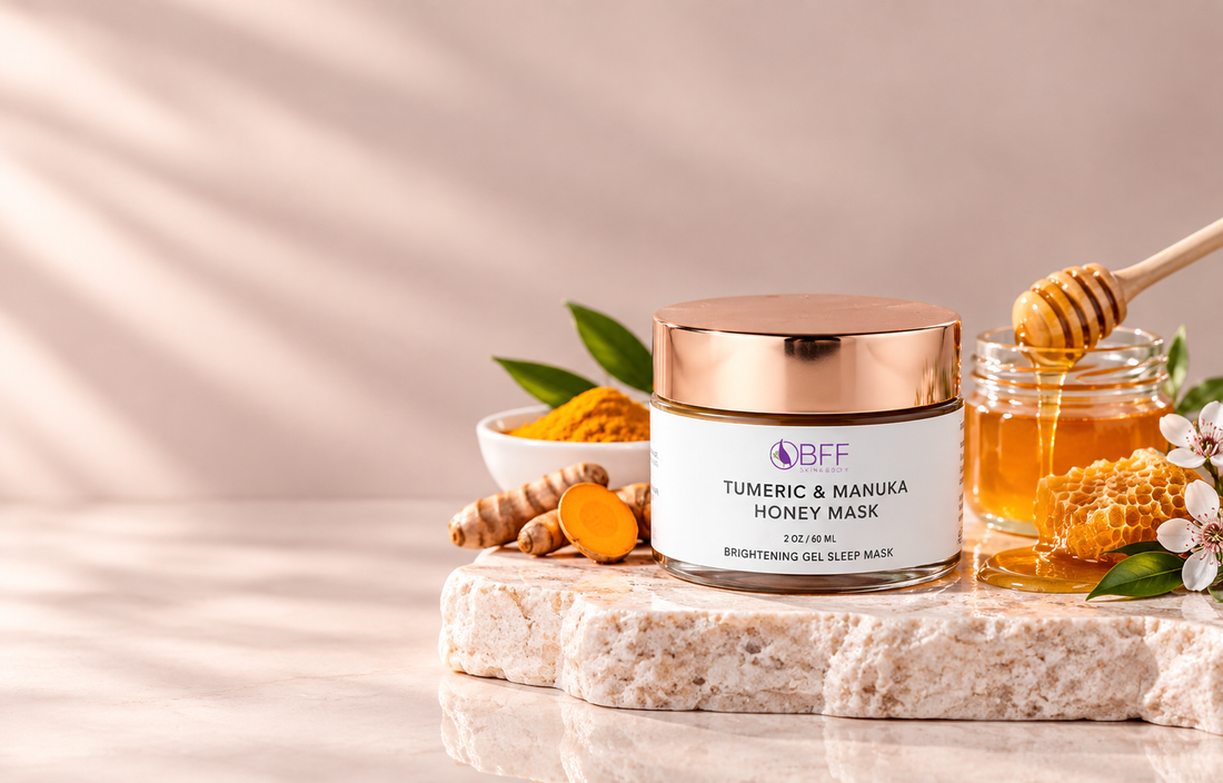 Beauty Sleep, Upgraded: The Turmeric &amp; Manuka Honey Mask Ritual