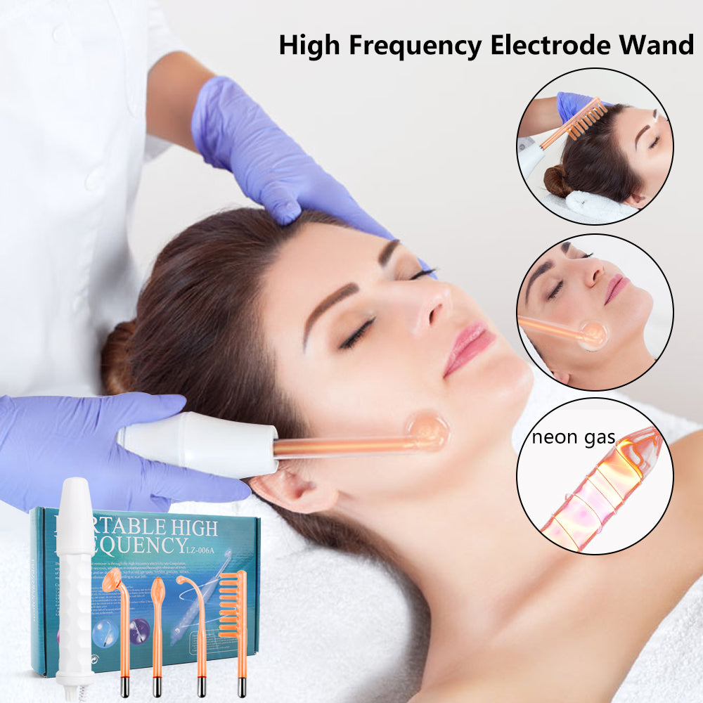 High-Frequency Electrotherapy Wand